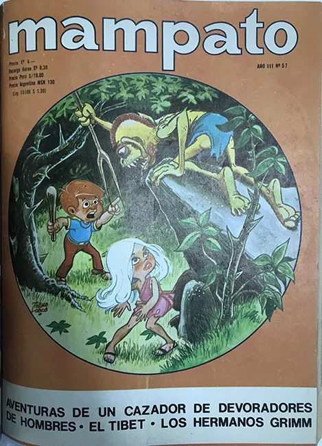 Vol.V Revista Mampato año III n°57. 30 de diciembre de 1970