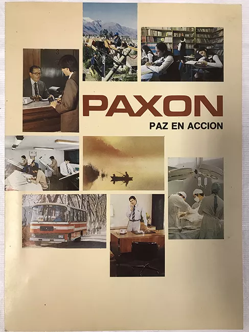 Paxon. Paz en acción