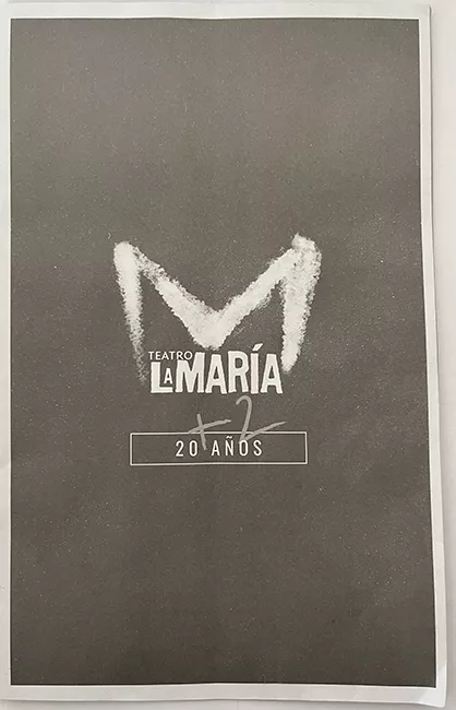 Teatro La María 20 años