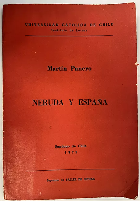 Neruda y España