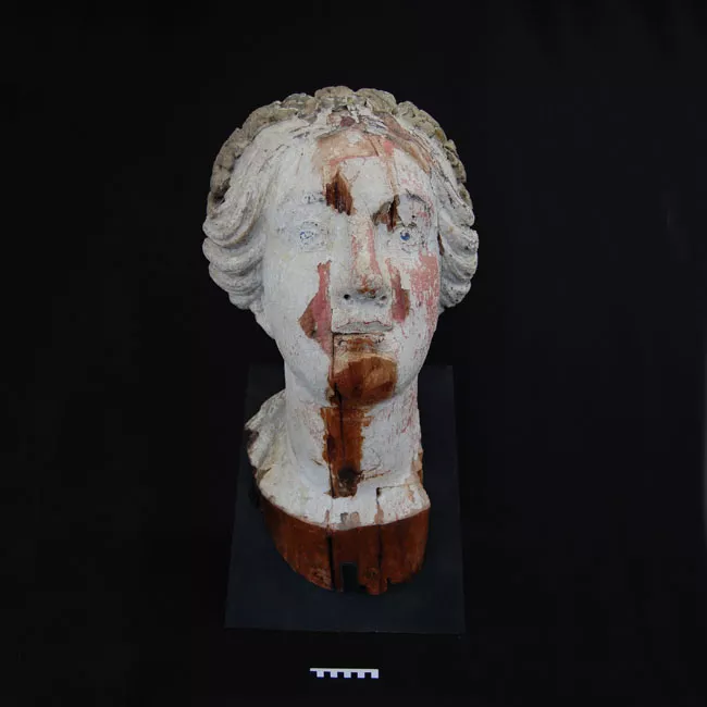 Mascarón de proa de la HMS Liffey
