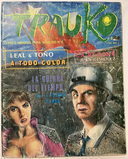 Trauko. Comics  mensual para Adultos. N°7