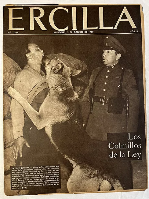 Ercilla N°1324. Año XXVI. Los Colmillos de la Ley
