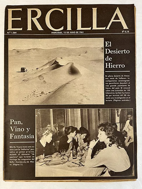 Ercilla N°1364. Año XXVII. El Desierto de Hierro