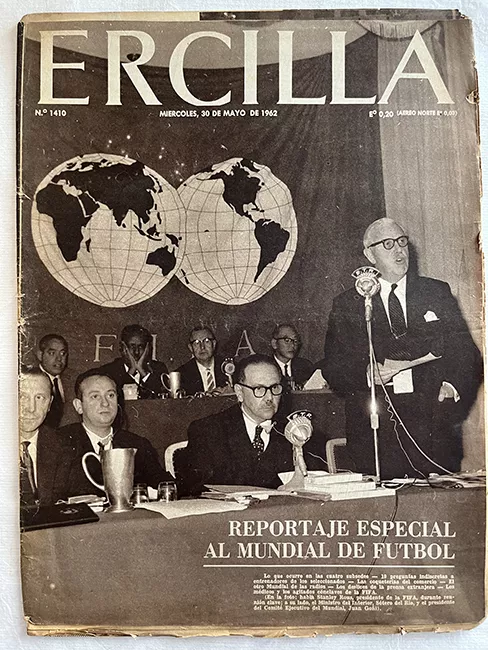 Ercilla N°1410. Año XXVIII. Reportaje especial al Mundial de Futbol 
