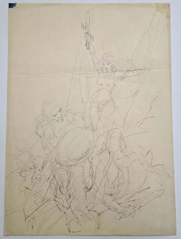 Boceto para revista Jungla