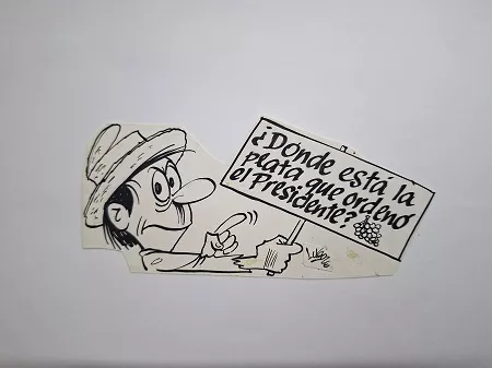Dibujos personaje Perejil con texto
