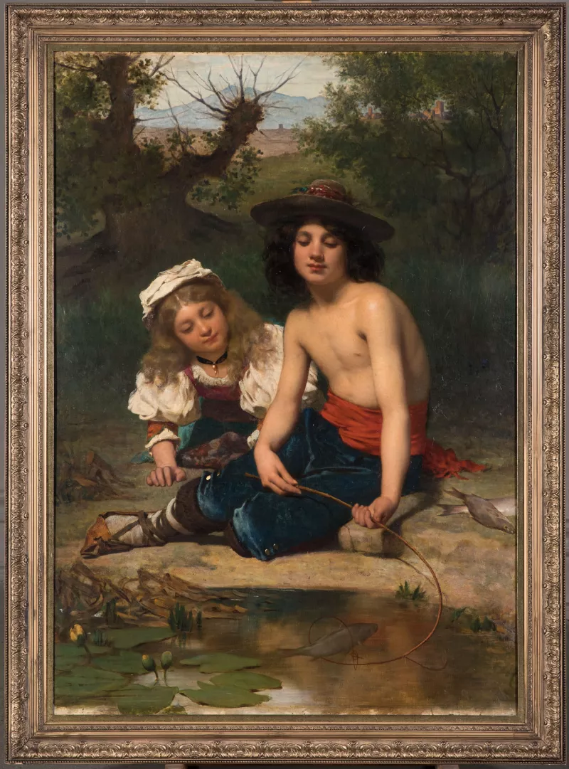 Pequeños pescadores