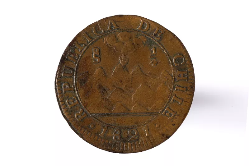 Moneda de necesidad chilena de un cuarto de real