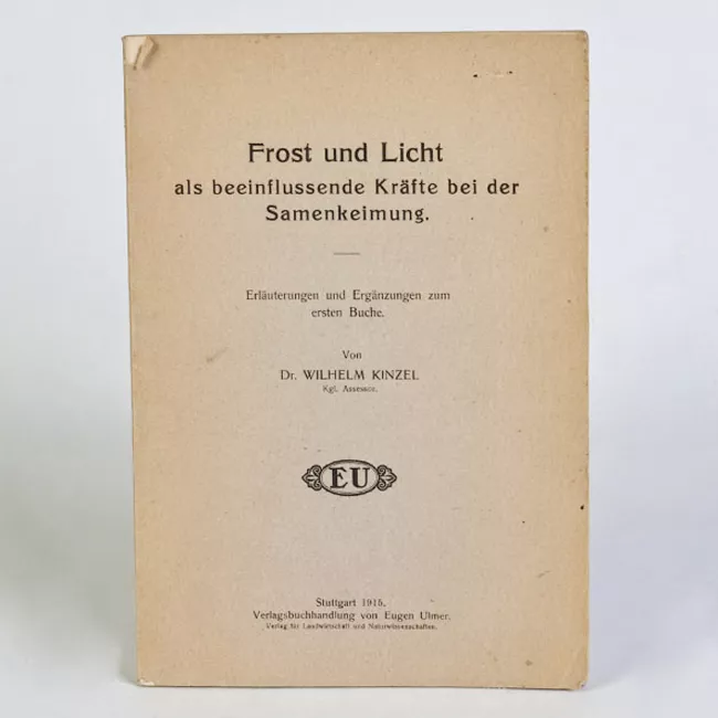 Frost und Licht als beeinflussende Kräfte bei der Samenkeimung