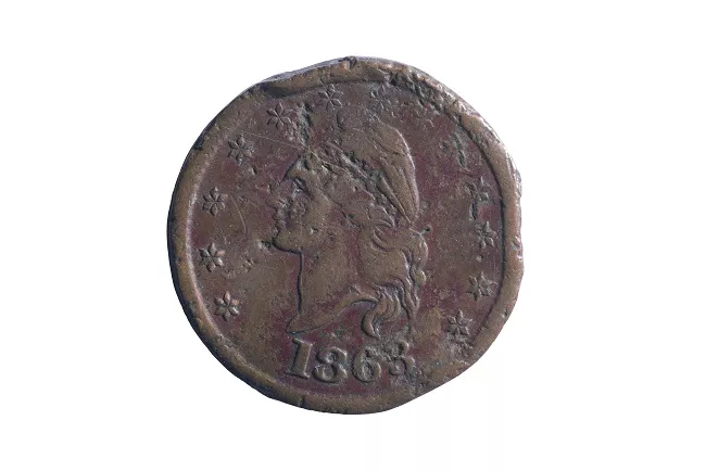 Moneda estadounidense de un centavo