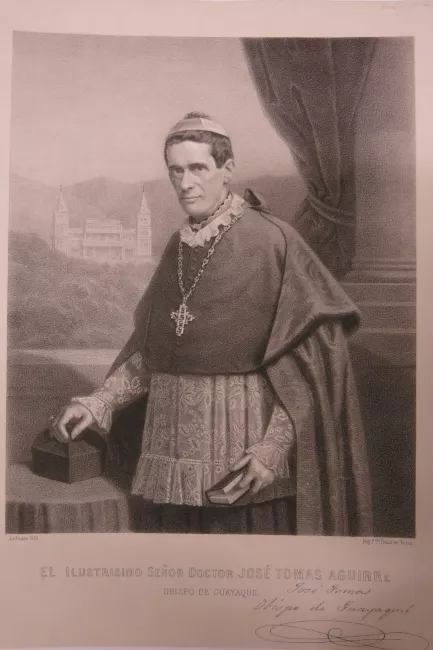 GRABADO DE JOSE TOMAS AGUIRRE