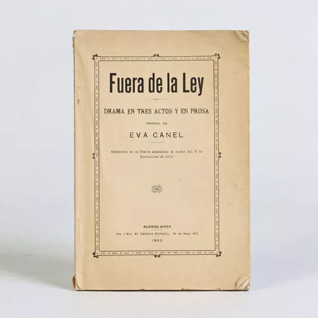 Fuera de la ley (Drama en tres actos y en prosa)