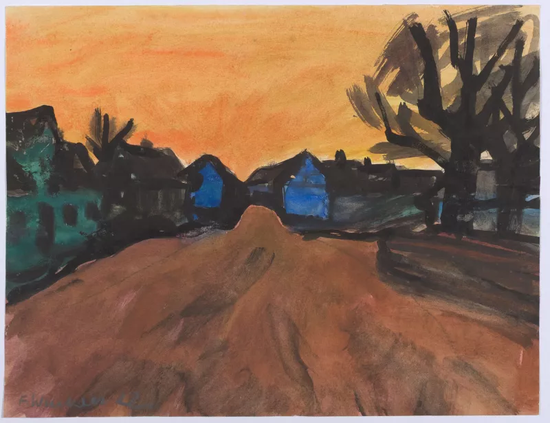 Calle de pueblo